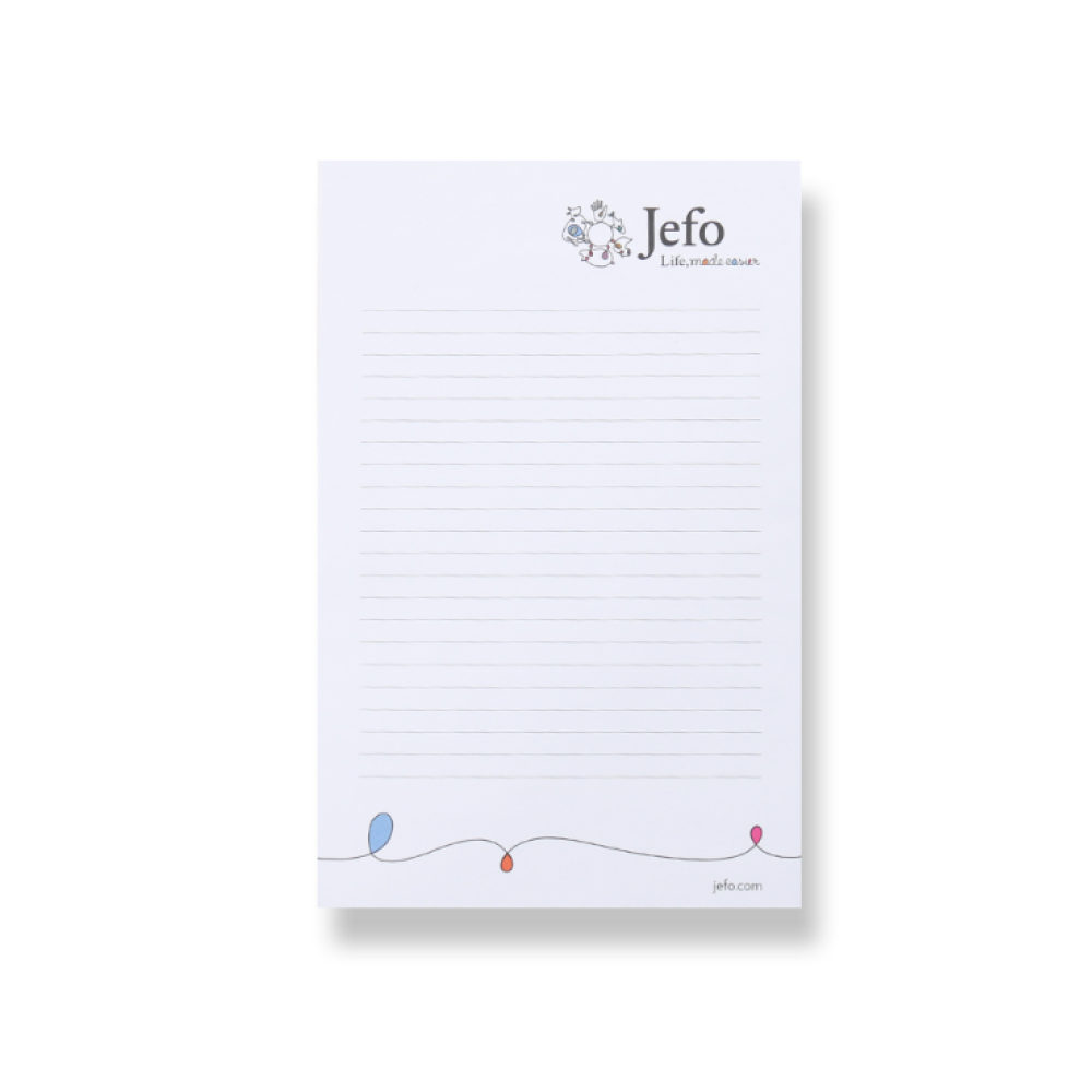 Small Notepade ANG 15 Sheets (Pack of 25)